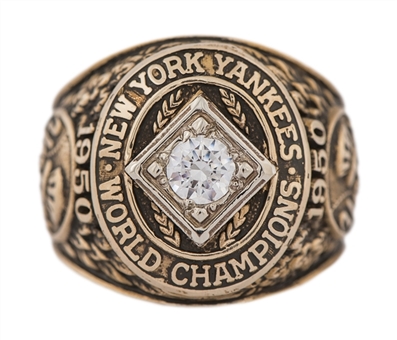 1950 New York Yankees World Series Championship Ring - Salesman Sample